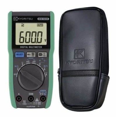 كيوريتسو 1021R الرقمية متعددة المقاييس مع التيار المفتوح < 3.0V و R03 (1.5V) × 2 مصدر الطاقة لقياس النطاق التلقائي