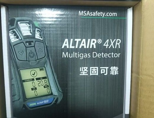 MSA 5X 4X 4RX 2X كاشف Multigas مع اكتشاف LEL O2 CO H2S لسلامة مكان العمل في مواد PVC