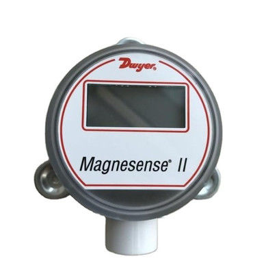 ناقل الضغط التفاضلي Dwyer Magnesense MS-111 مع إشارات الخروج المزدوجة القابلة للتكوين في الميدان وغرفة NEMA 4X القوية