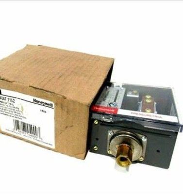 هانيول أوتو ريسيكل Pressuretrol مع 10- 150 psi نطاق الضغط SPDT المفتاح سريع التفاعل والحديدية المقاومة للصدأ الحاجز