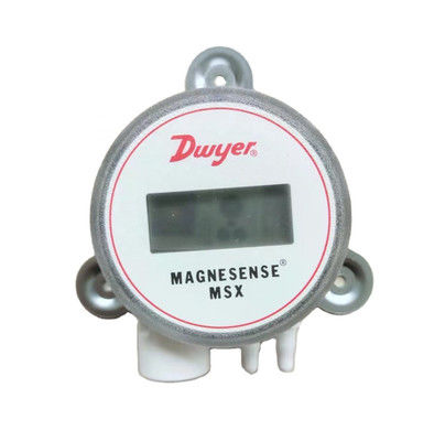 ناقل الضغط التفاضلي لـ Dwyer MSX-W20-PA Magnesense مع استخراج الجذر التربيعي للاستشعار الثنائي للضغط و 4-20mA
