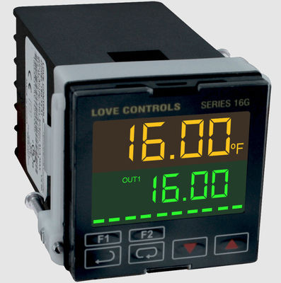 مراقب درجة الحرارة Dwyer PrecisionPro مع التحكم المزدوج في الحلقة RS-485 الاتصالات والتنسيق التلقائي PID للتطبيقات الصناعية