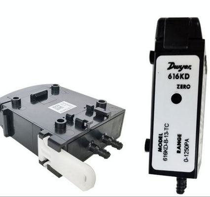 ناقل الضغط التفاضلي الدقيق Dwyer Series 616KD مع معايرة لمسة واحدة ومخرج 4-20 mA لدقة FS ± 0.25%