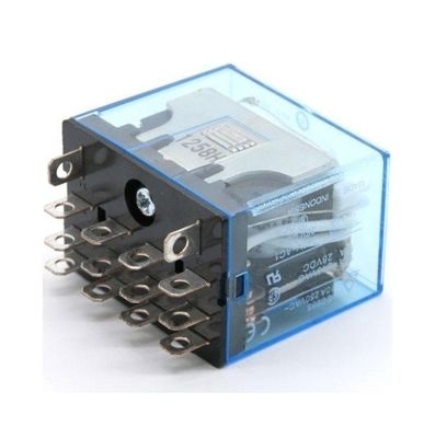 رله OMRON MY2-GS للأغراض العامة مع تشغيل 24VDC ، 662 Ω مقاومة الملفات ، ونموذج الاتصال DPDT
