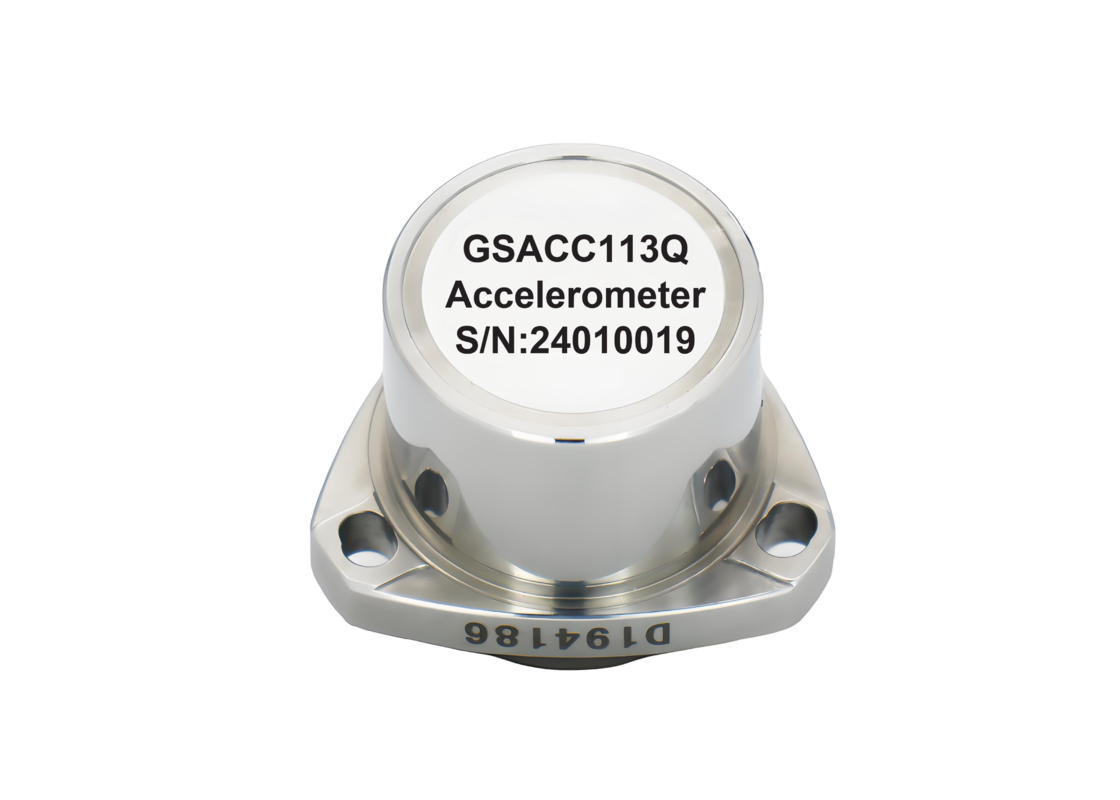 GSACC113Q مقياس تسريع مرن بالكوارتز مع عامل مقياس 0.9 ≈ 1.3mA / g ، حساسية درجة حرارة تحيز 30 ug / ° C ، وتحيز < 5mg لقياس الدقة