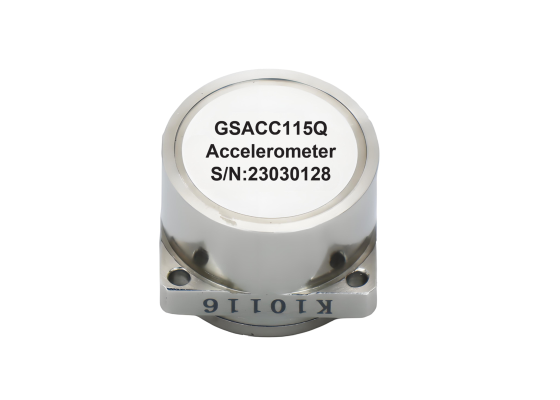GSACC115Q جهاز استشعار معدل التسارع الكوارتزية المرنة مع نطاق ± 30g 1.0 ∼ 1.6mA / g عامل المقياس و ≤ 50ug استقرار التحيز