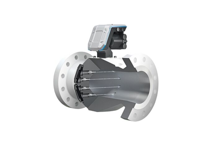 FLOWSIC600-XT مقياس تدفق بالموجات فوق الصوتية مع OIML R 137 الامتثال لقياس الهيدروجين بنسبة 30٪ و PowerIn Backup