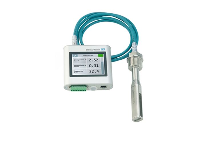 مقياس تركيز بالموجات فوق الصوتية Teqwave I مع نطاق من 0 إلى 100 درجة مئوية، أقصى ضغط 16 بار وشاشة لمس ملونة TFT