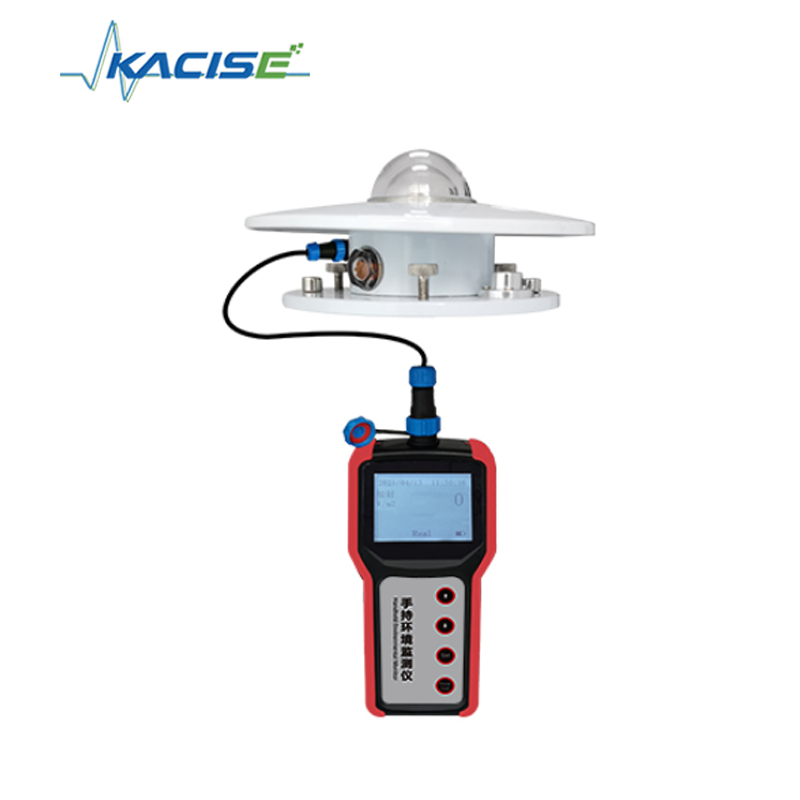 KQL-TBQ Portable Solar Total Radiation Recorder with 240x160 LCD, 98,000 Records Storage, and GPS+BeiDou Positioning