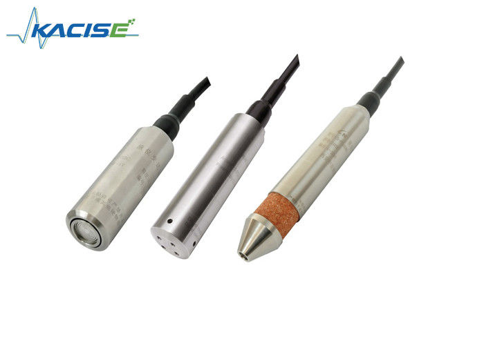 Stainless Steel Precision Pressure Sensor Submersible Liquid Level Sensor With Anti Block