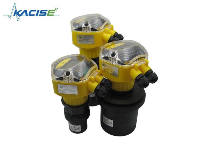 جهاز استشعار بالموجات فوق الصوتية عالي الدقة مع 12-30VDC إمدادات الطاقة ومدى القياس 100mm-5000mm