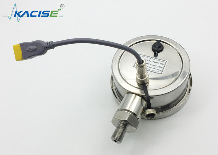 Digital water pressure gauge and data logger for pressure weight 0.6Kg with 4.2V rechargeable lithium battery