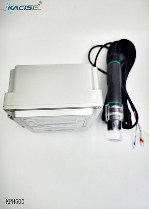 جهاز تحليل جودة المياه KPH500 PH Sensor مع نطاق قياس 0-14PH تعويض درجة الحرارة التلقائي و 485 الاتصال