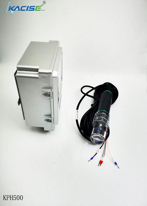 جهاز تحليل جودة المياه KPH500 PH Sensor مع نطاق قياس 0-14PH تعويض درجة الحرارة التلقائي و 485 الاتصال