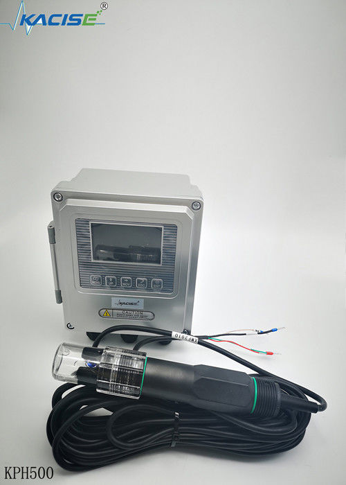جهاز تحليل جودة المياه KPH500 PH Sensor مع نطاق قياس 0-14PH تعويض درجة الحرارة التلقائي و 485 الاتصال