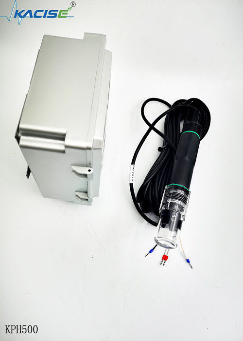 جهاز تحليل جودة المياه KPH500 PH Sensor مع نطاق قياس 0-14PH تعويض درجة الحرارة التلقائي و 485 الاتصال