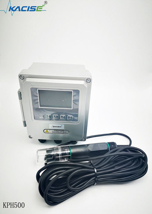 جهاز تحليل جودة المياه KPH500 PH Sensor مع نطاق قياس 0-14PH تعويض درجة الحرارة التلقائي و 485 الاتصال