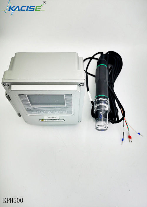 جهاز تحليل جودة المياه KPH500 PH Sensor مع نطاق قياس 0-14PH تعويض درجة الحرارة التلقائي و 485 الاتصال