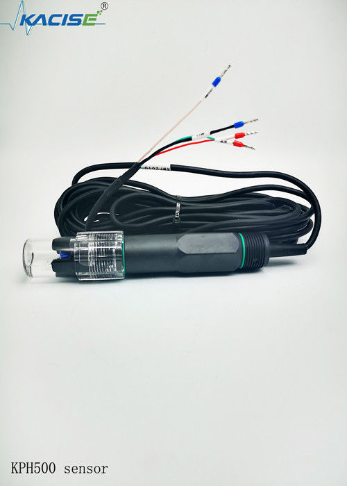 جهاز تحليل جودة المياه KPH500 PH Sensor مع نطاق قياس 0-14PH تعويض درجة الحرارة التلقائي و 485 الاتصال