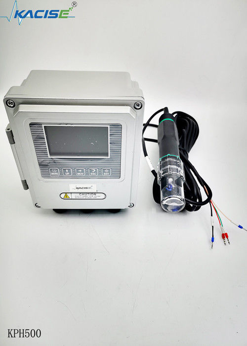جهاز تحليل جودة المياه KPH500 PH Sensor مع نطاق قياس 0-14PH تعويض درجة الحرارة التلقائي و 485 الاتصال