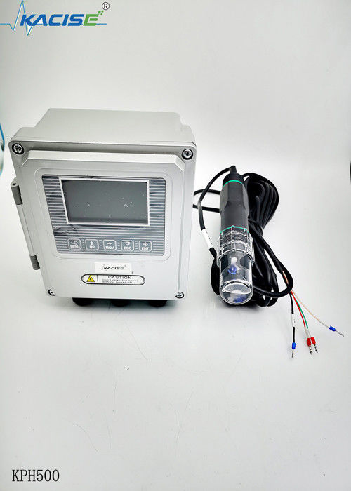 جهاز تحليل جودة المياه KPH500 PH Sensor مع نطاق قياس 0-14PH تعويض درجة الحرارة التلقائي و 485 الاتصال
