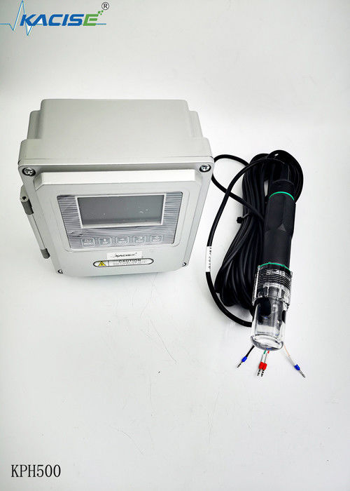 جهاز تحليل جودة المياه KPH500 PH Sensor مع نطاق قياس 0-14PH تعويض درجة الحرارة التلقائي و 485 الاتصال