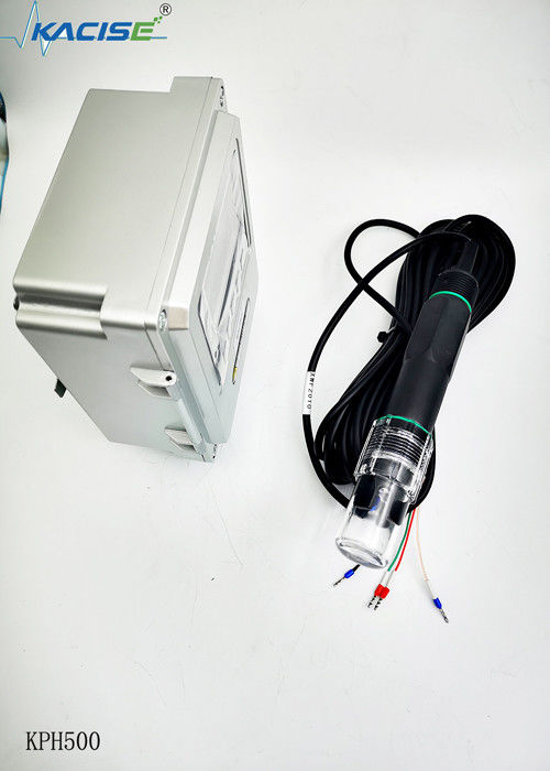 جهاز تحليل جودة المياه KPH500 PH Sensor مع نطاق قياس 0-14PH تعويض درجة الحرارة التلقائي و 485 الاتصال