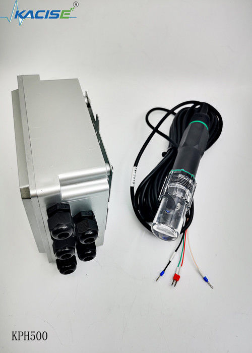 جهاز تحليل جودة المياه KPH500 PH Sensor مع نطاق قياس 0-14PH تعويض درجة الحرارة التلقائي و 485 الاتصال