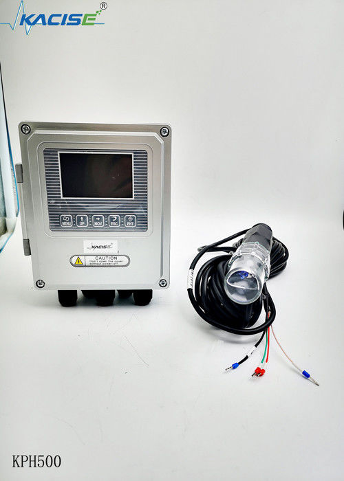 جهاز تحليل جودة المياه KPH500 PH Sensor مع نطاق قياس 0-14PH تعويض درجة الحرارة التلقائي و 485 الاتصال