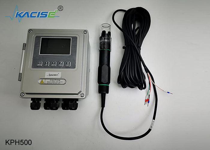 IP68 الدقة العالية 4-20mA جهاز استشعار الحموضة لمتابعة جودة المياه الصناعية